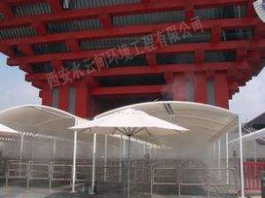 央視報道:噴霧降溫造景行業(yè)發(fā)展迅猛