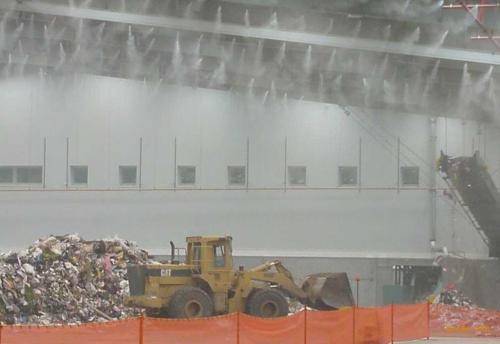人造霧在垃圾站噴霧消毒除臭應(yīng)用特點