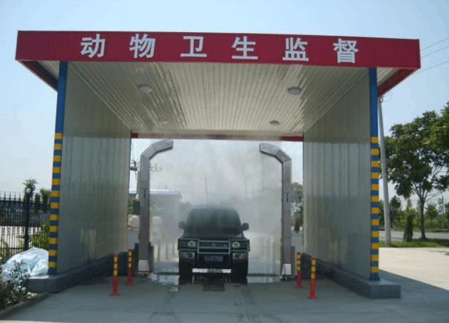 車(chē)輛噴霧消毒通道介紹