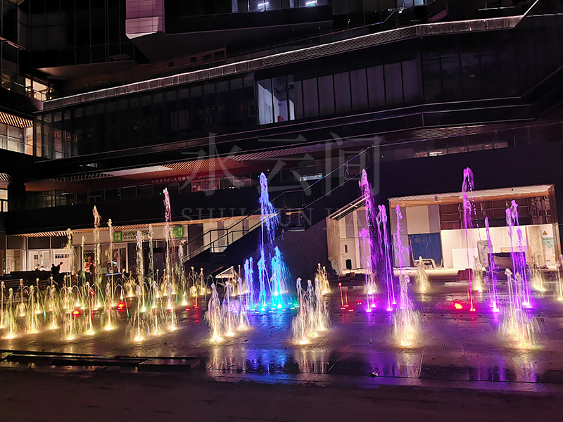 低壓直流廣場音樂噴泉